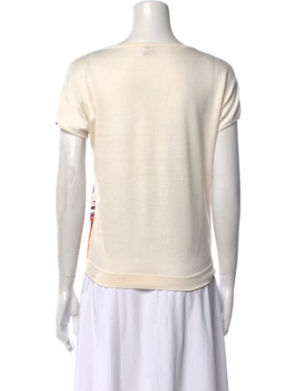 Hermès Printed Bateau Neckline T-Shirt