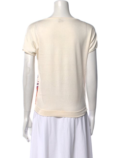 Hermès Printed Bateau Neckline T-Shirt