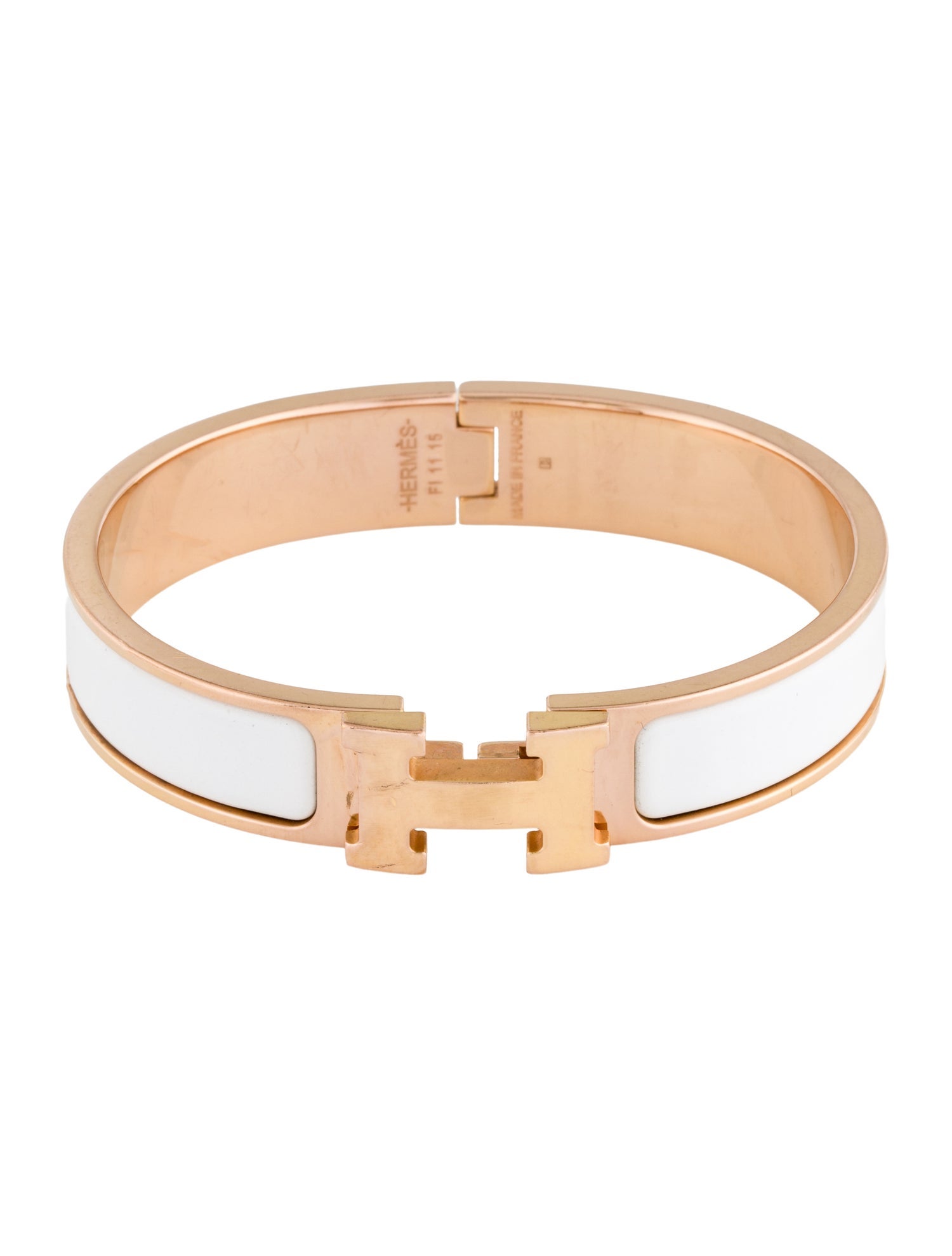 Hermès Clic H Bangle Bracelet