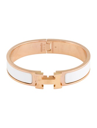 Hermès Clic H Bangle Bracelet