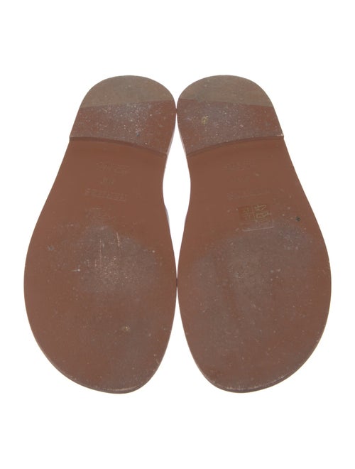 Hermès Izmir Leather Slides