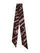 Hermès Chaines et Gourmettes Silk Twilly Scarf