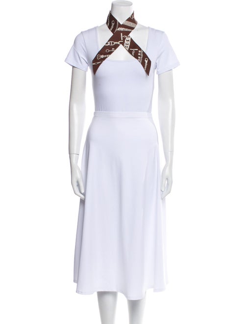 Hermès Chaines et Gourmettes Silk Twilly Scarf