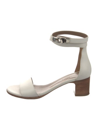 Hermès Manege Leather Sandals