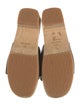 Hermès Leather Slides