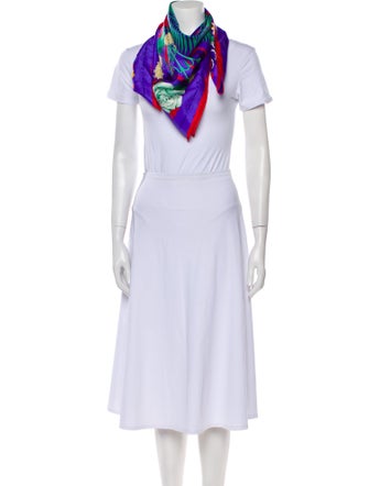 Hermès Fleurs de L’Opera Silk Scarf