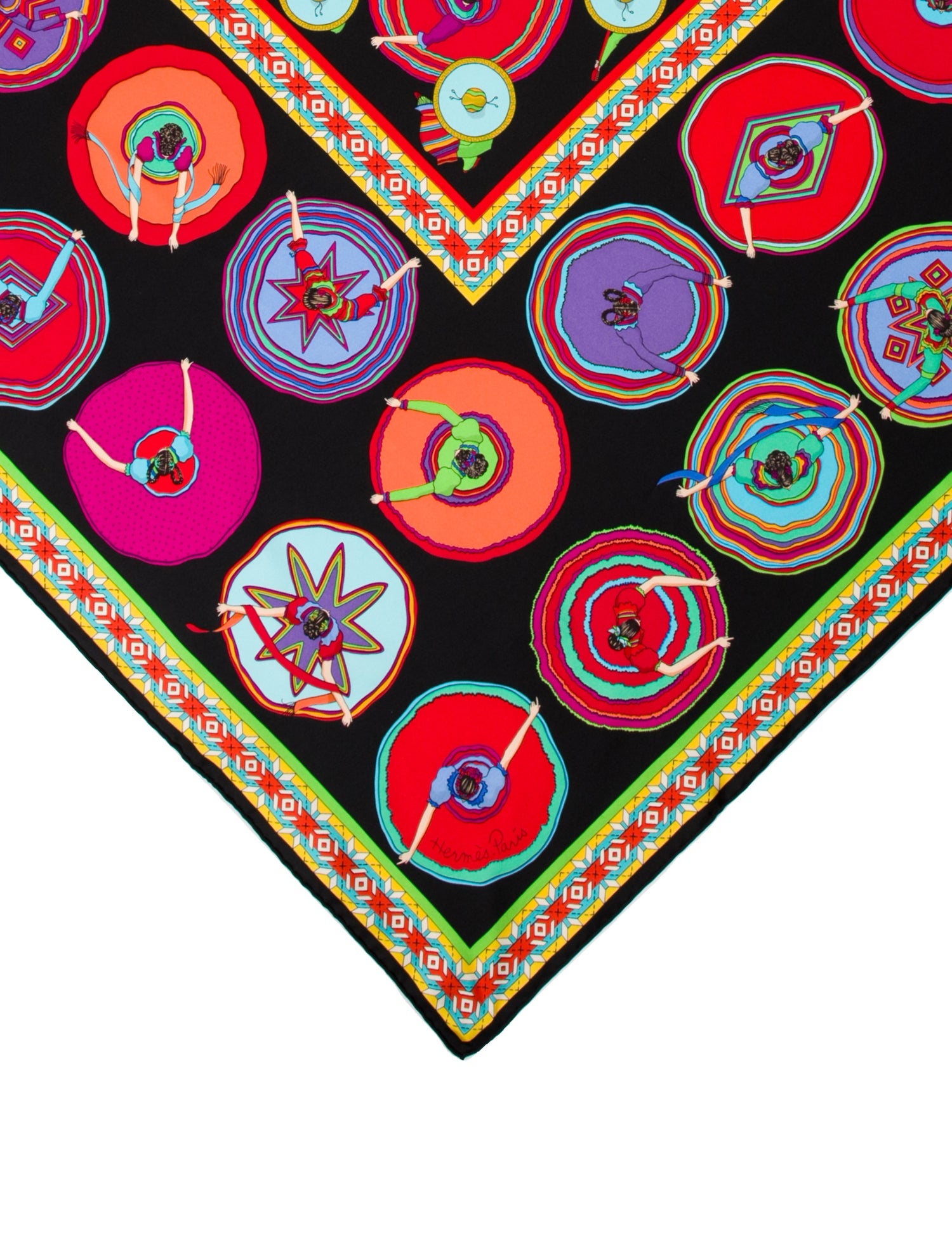 Hermès Belles du Mexique Silk Scarf