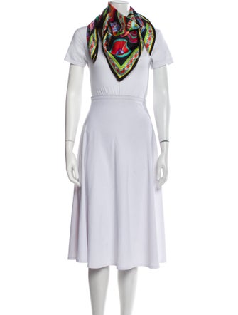 Hermès Belles du Mexique Silk Scarf