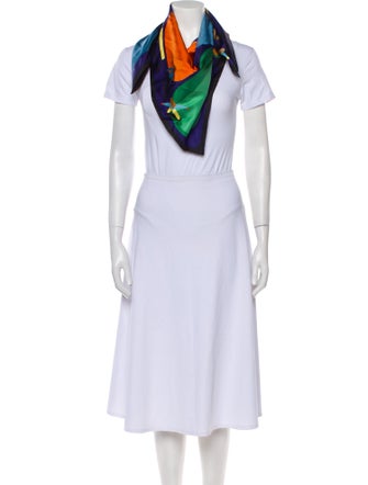 Hermès Figures Libres Silk Scarf