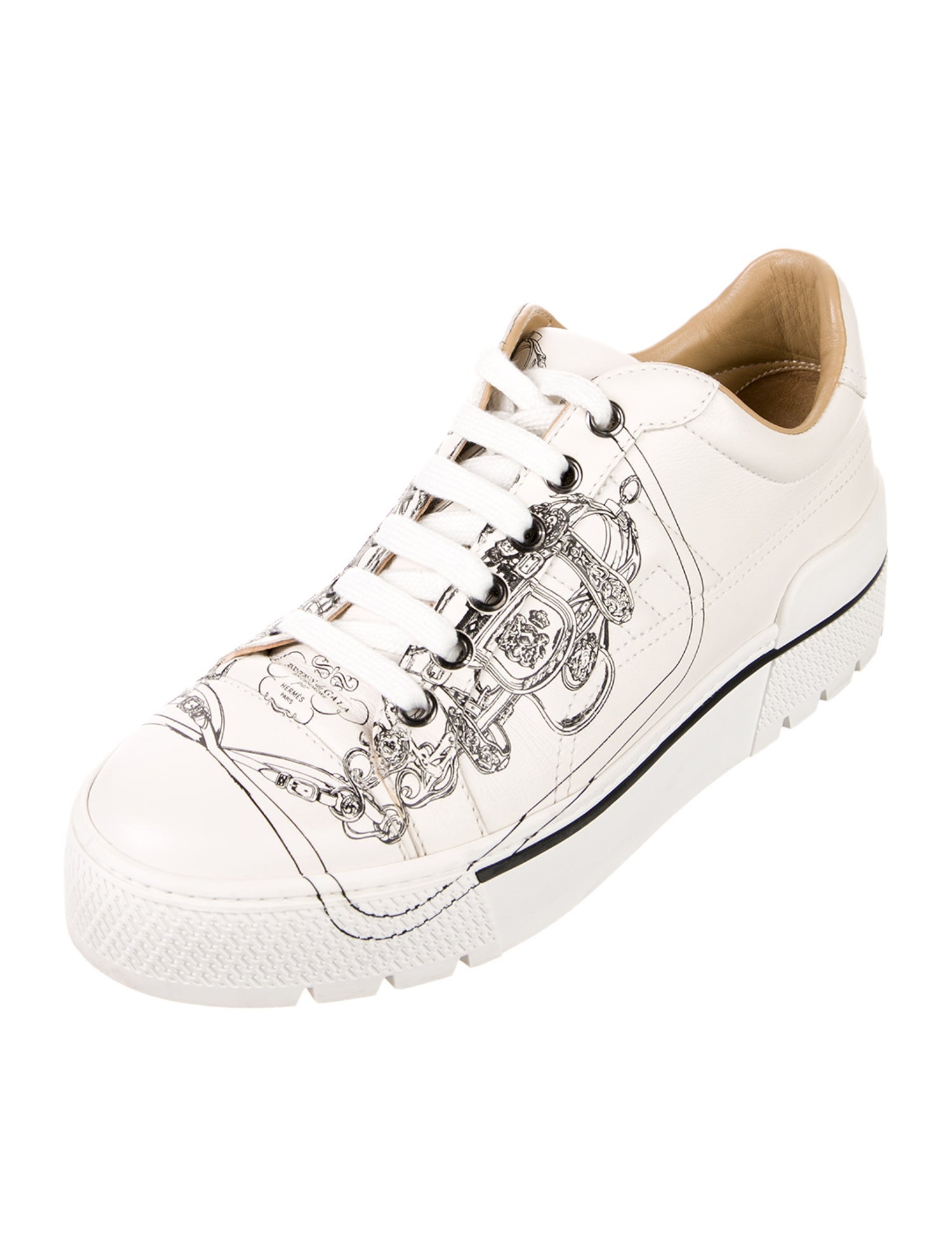 Hermès Voltage 'Brides de Gala' Sneakers