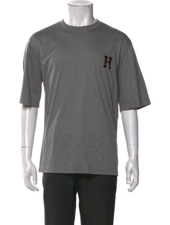 Hermès Graphic Print Crew Neck T-Shirt