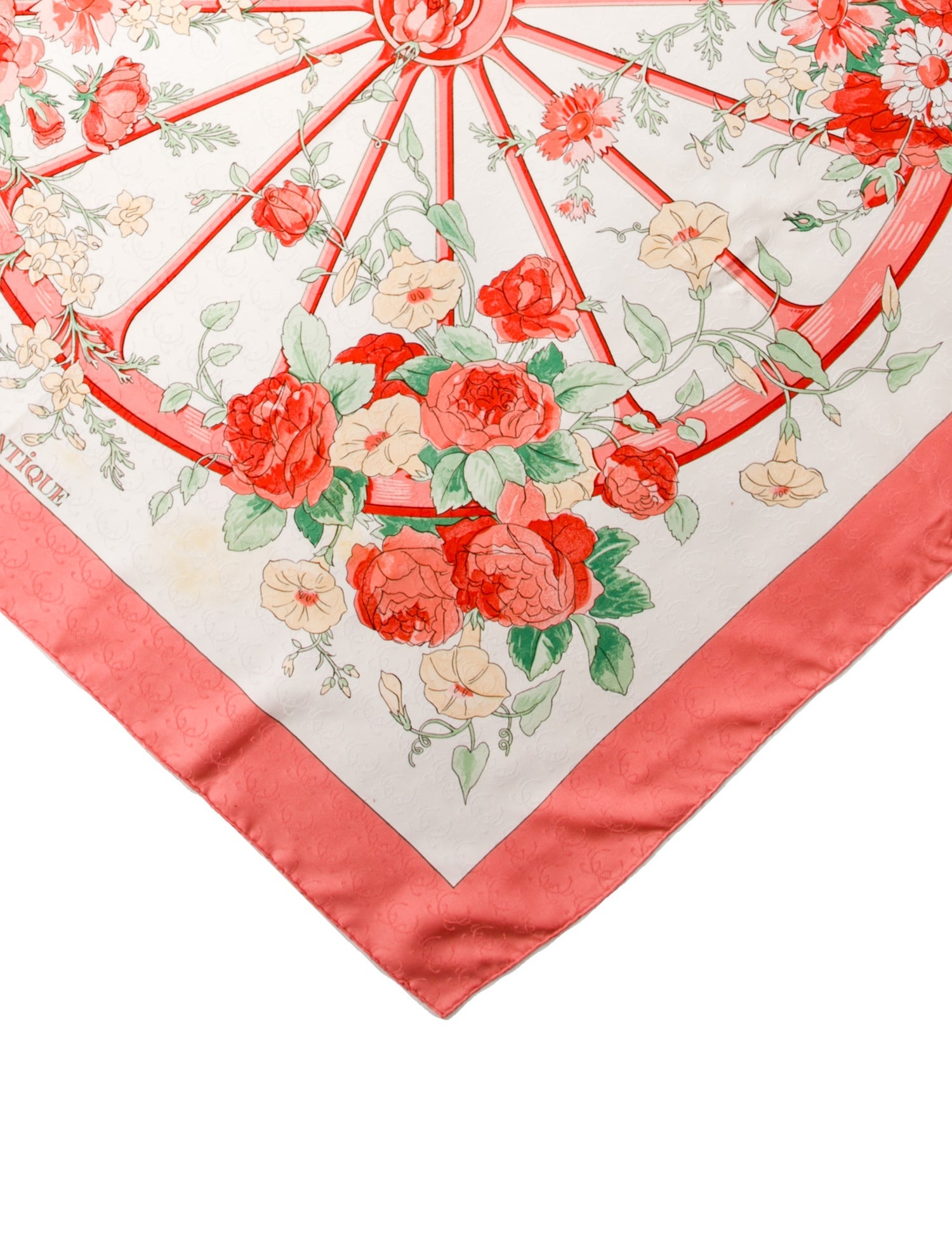 Hermès Romantique Jacquard Silk Scarf