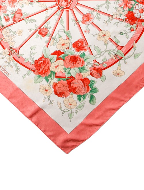 Hermès Romantique Jacquard Silk Scarf