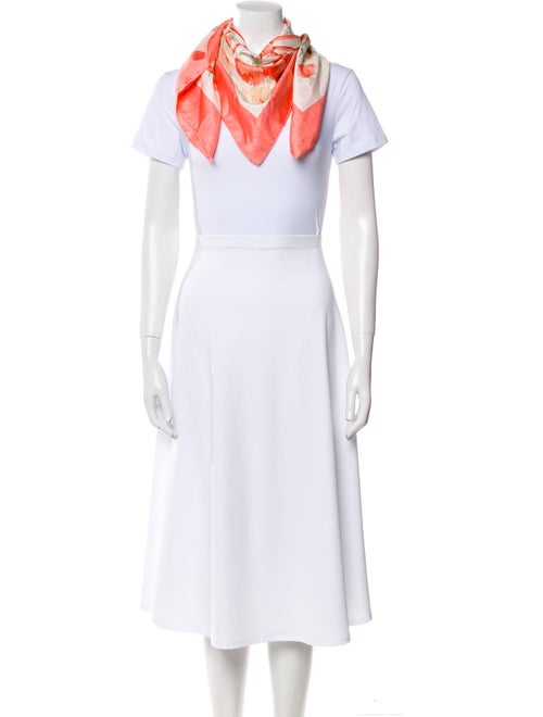 Hermès Romantique Jacquard Silk Scarf