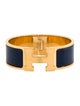 Hermès Clic Clac H Enamel Bangle Bracelet