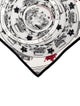 Hermès Jeu des Omnibus et Dames Blanches Silk Scarf