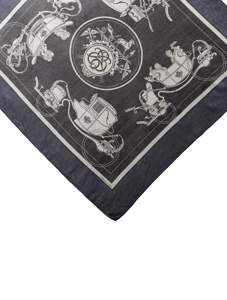 Hermès Ex-Libris Glam Silk Scarf