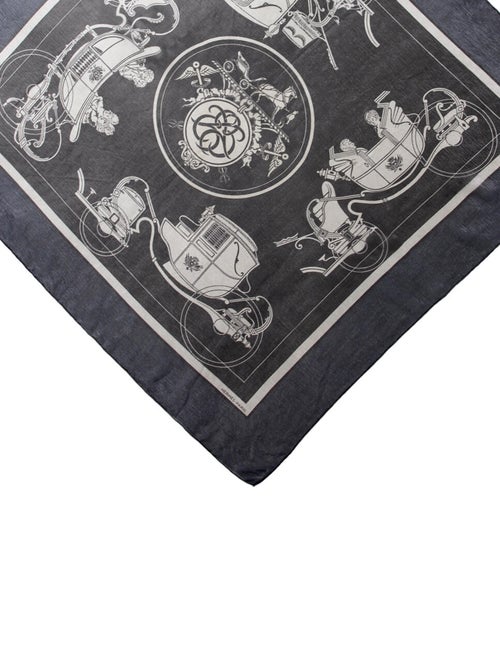 Hermès Ex-Libris Glam Silk Scarf