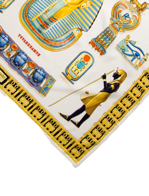 Hermès Tutankhamun Silk Scarf
