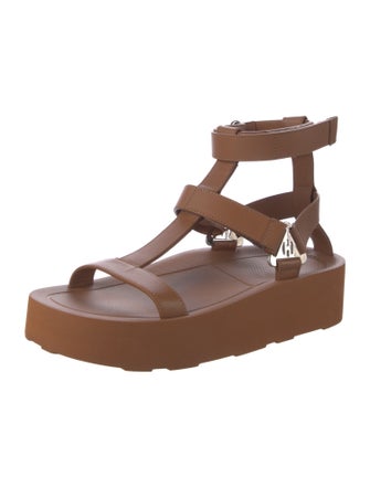 Hermès Enid Leather Gladiator Sandals