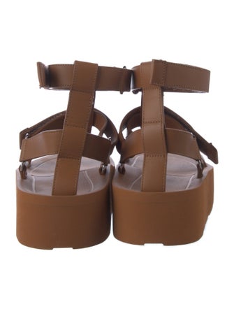 Hermès Enid Leather Gladiator Sandals