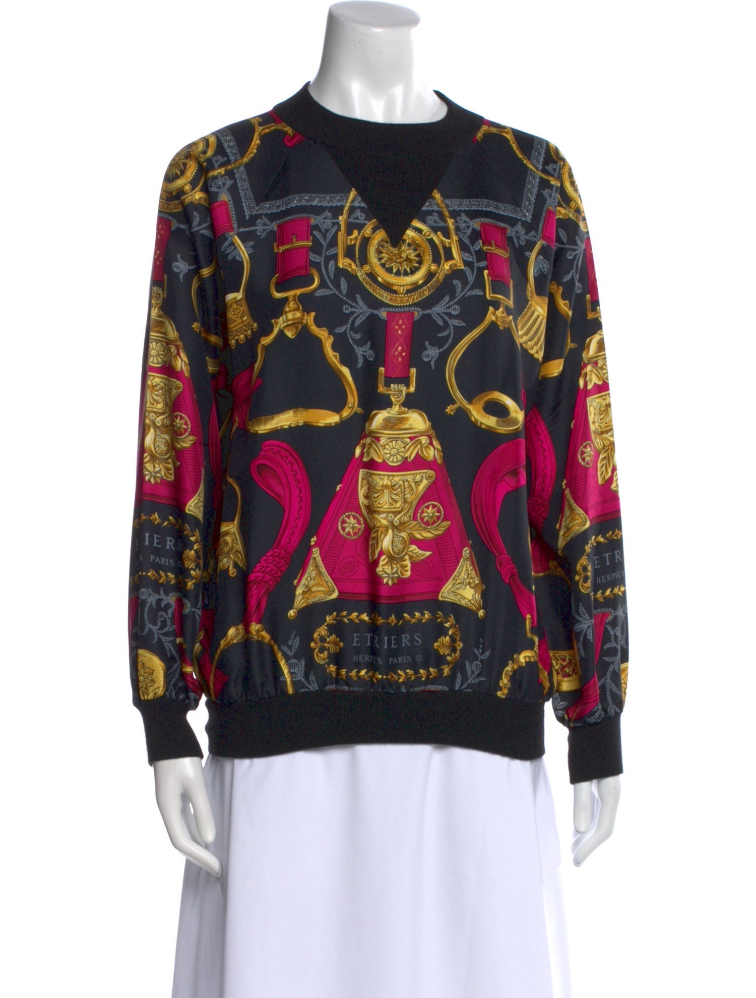 Hermès Vintage 1980's Sweatshirt