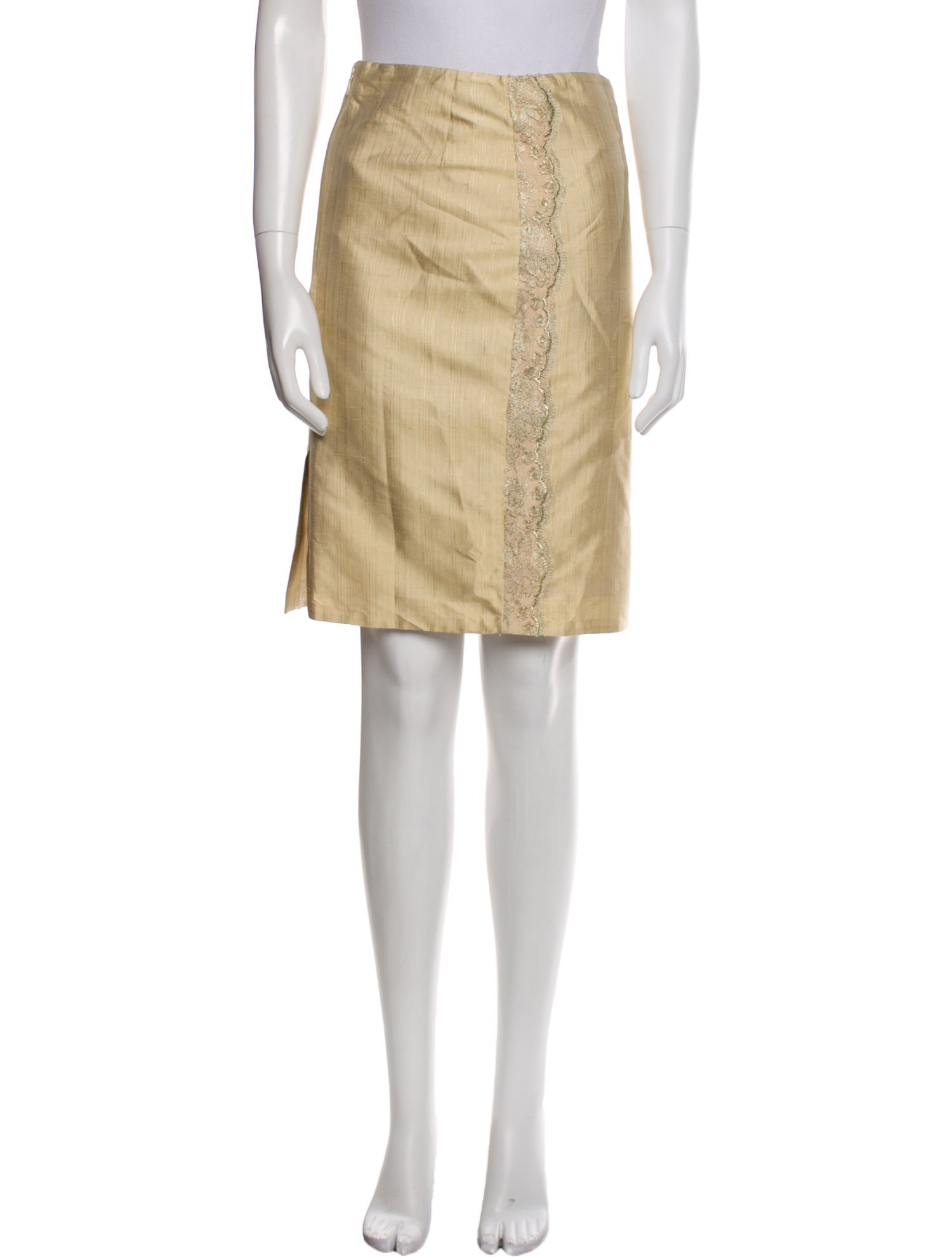 Hermès Vintage Knee-Length Skirt