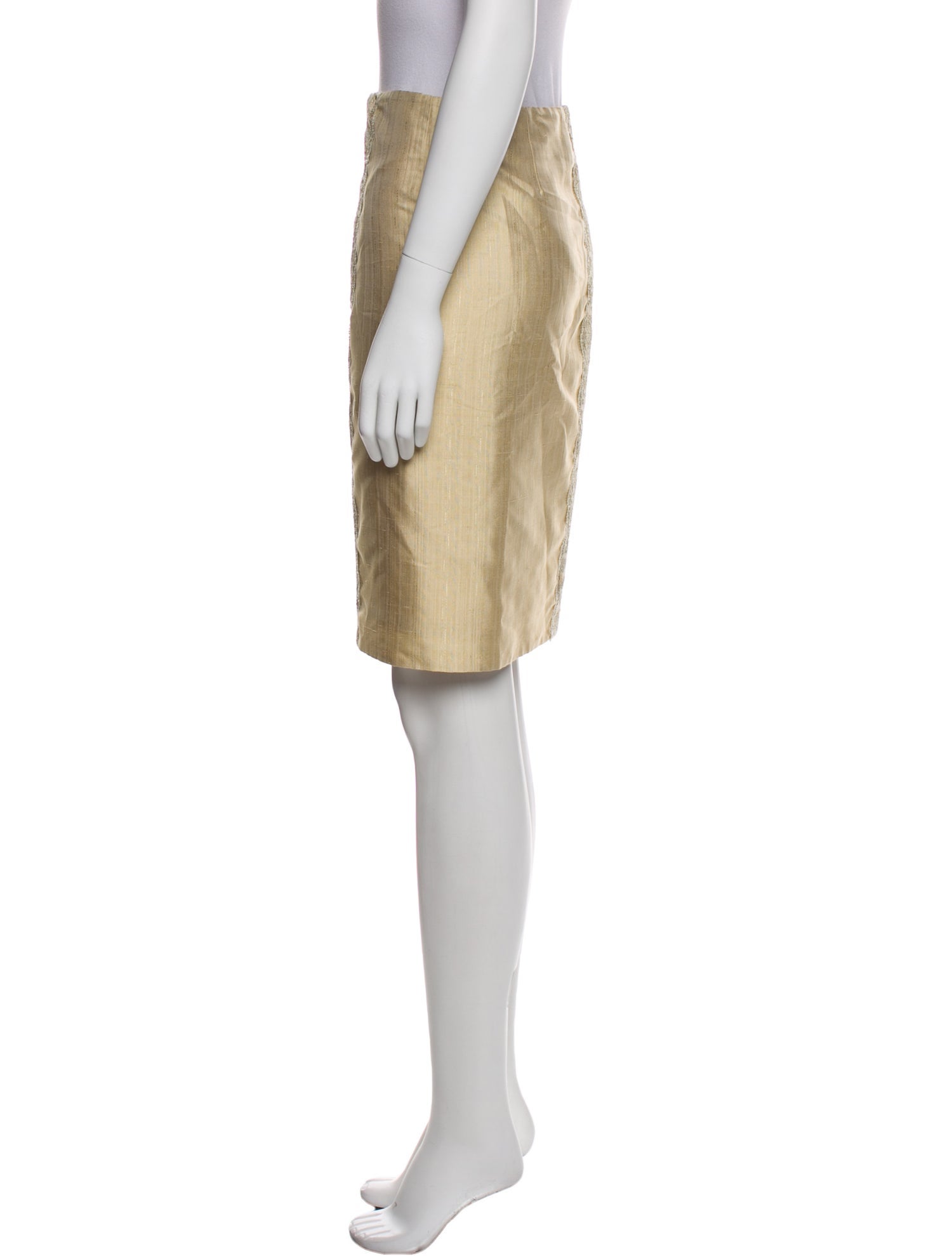 Hermès Vintage Knee-Length Skirt