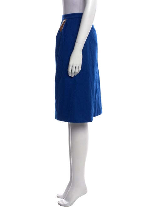 Hermès Wool Knee-Length Skirt