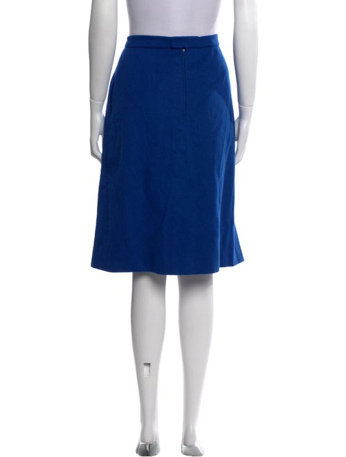 Hermès Wool Knee-Length Skirt
