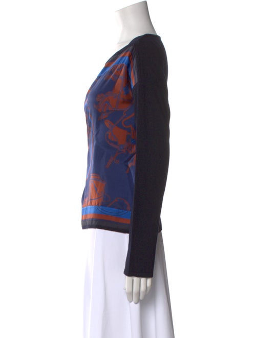Hermès Cashmere Printed Sweater