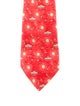Hermès Pattern Print Silk Tie