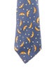 Hermès Pattern Print Silk Tie.