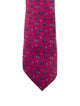 Hermès Pattern Print Silk Tie