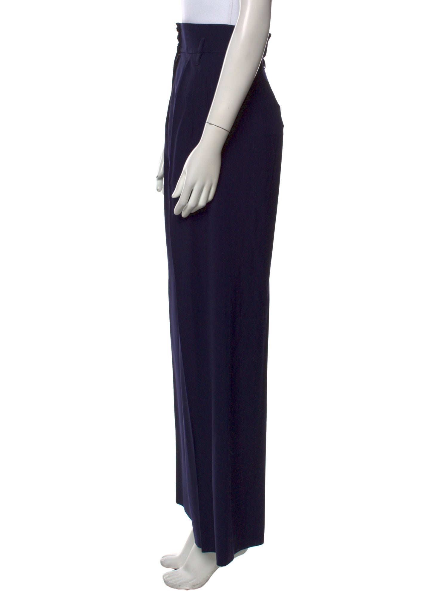 Hermès Virgin Wool Wide Leg Pants w/ Tags