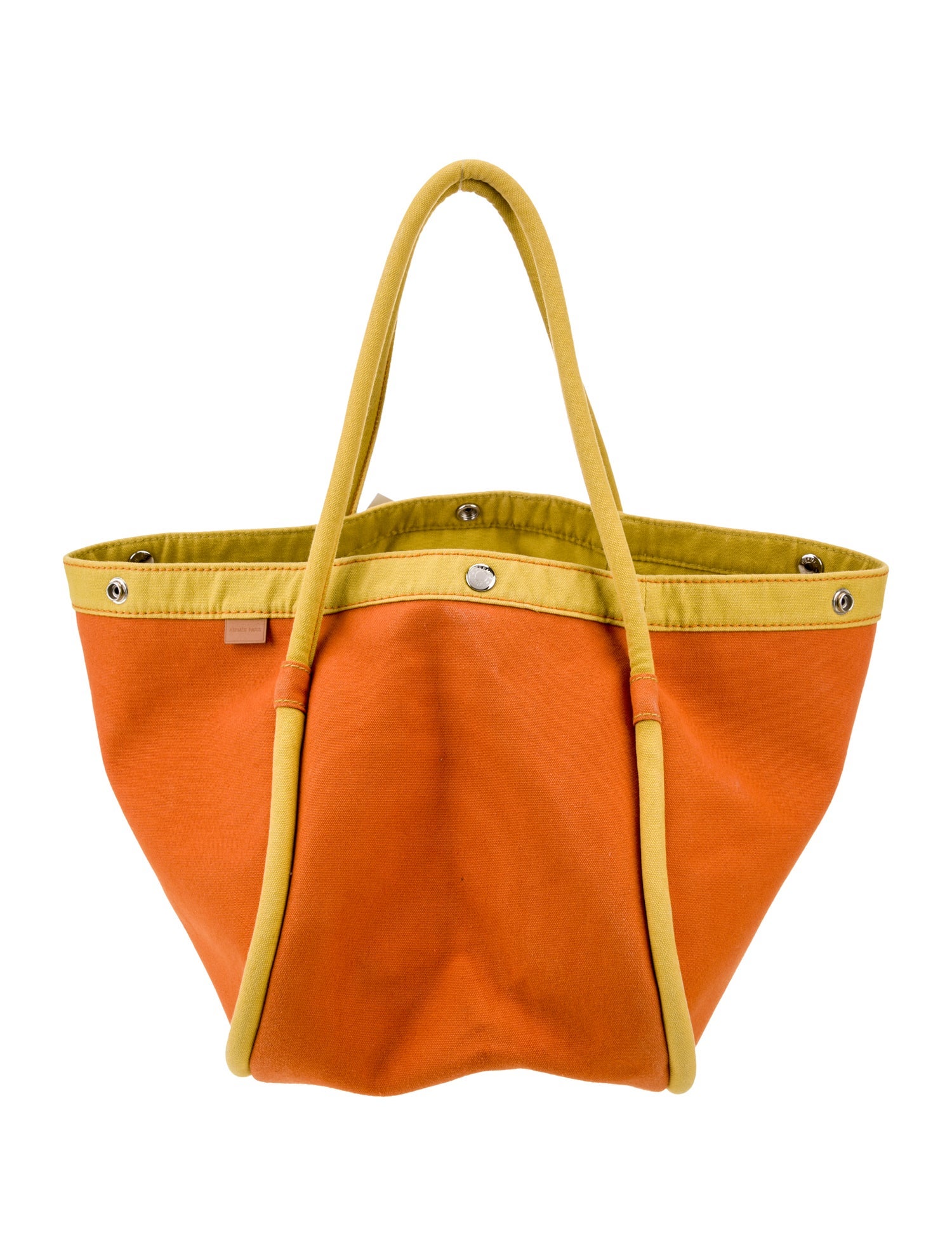Hermès Toile Lindy Beach Tote