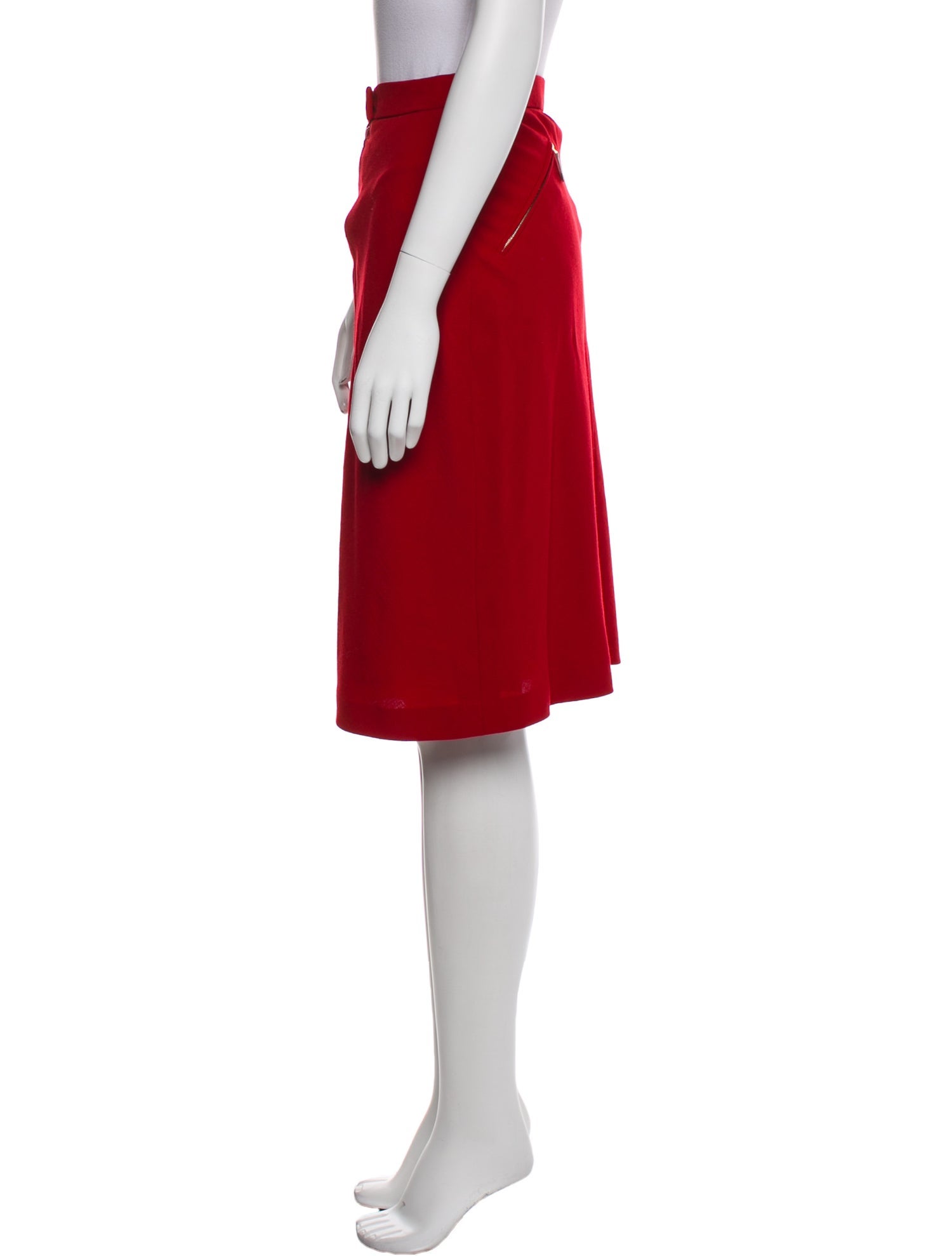 Hermès Vintage Knee-Length Skirt