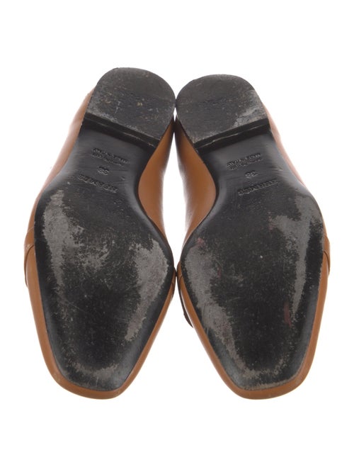 Hermès Bilbao Leather Ballet Flats