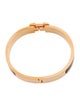 Hermès Enamel Clic H Bangle Bracelet