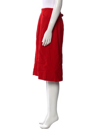 Hermès Wool Knee-Length Skirt