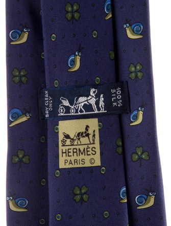 Hermès Silk Tie