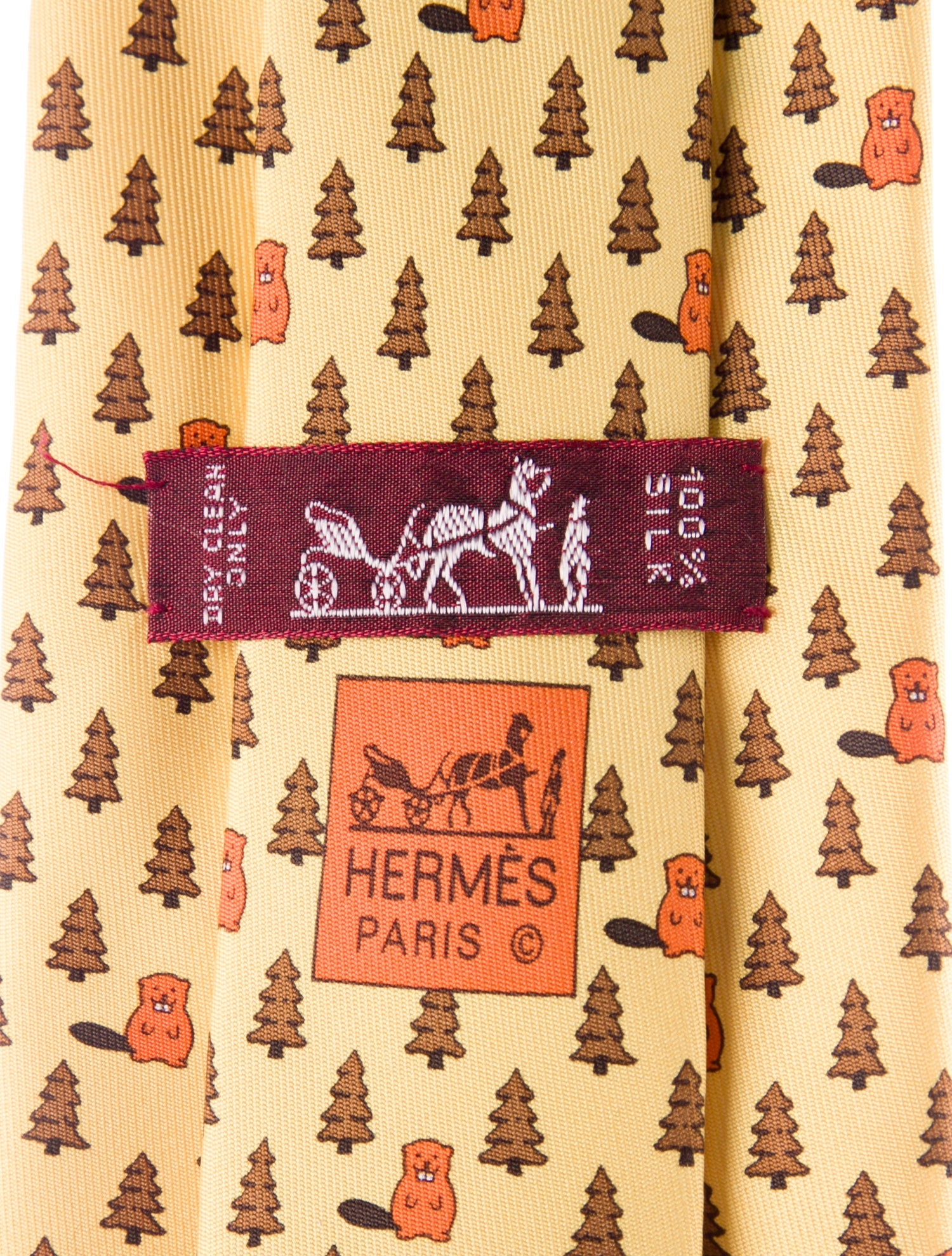 Hermès Silk Tie