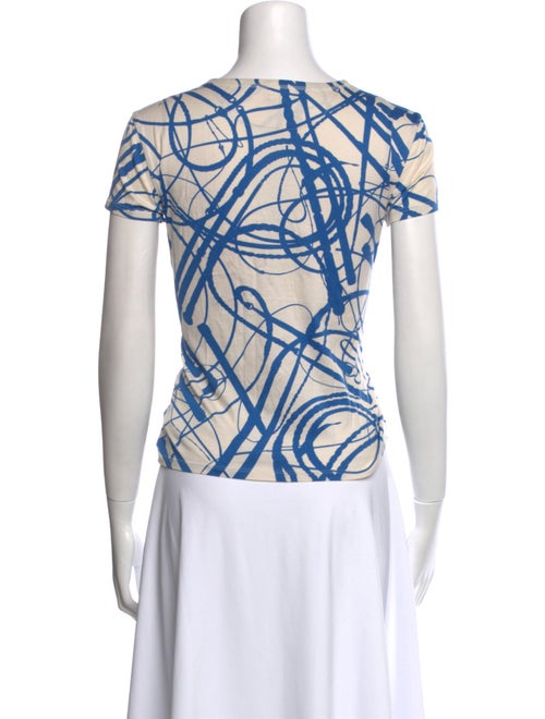Hermès Printed Crew Neck T-Shirt