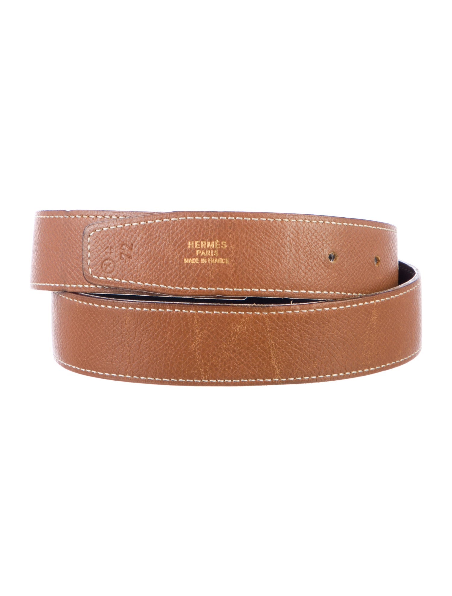 Hermès Reversible Vintage Belt Strap Belt Strap