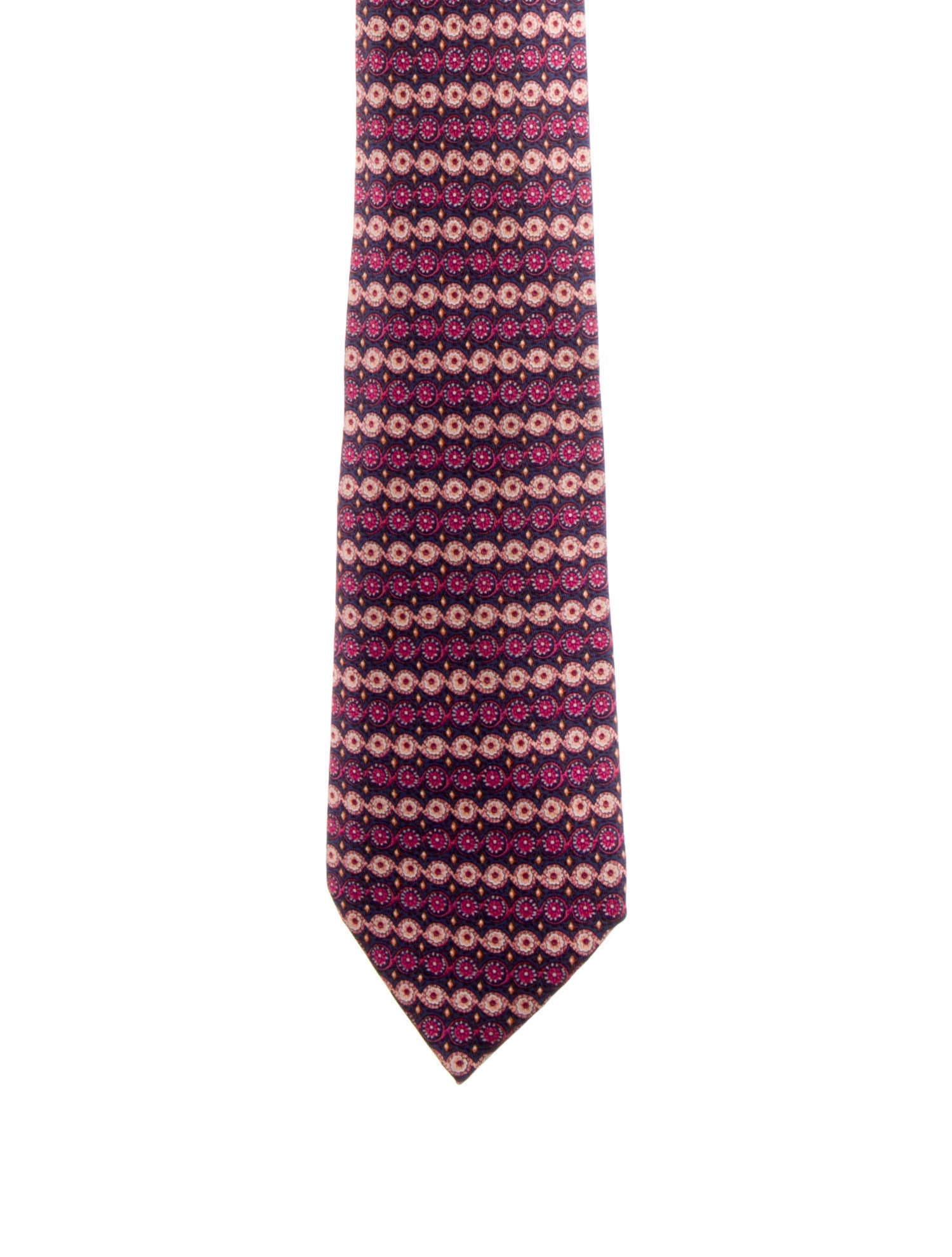 Hermès Hermès Silk Abstract Pattern Necktie