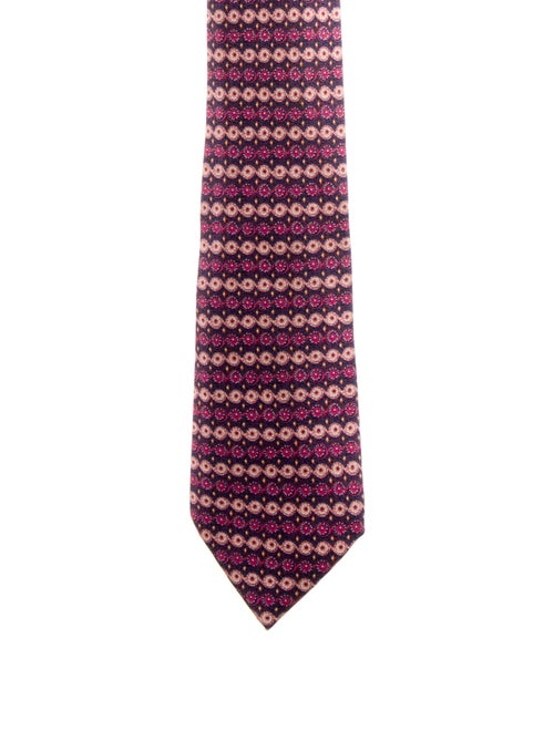 Hermès Hermès Silk Abstract Pattern Necktie