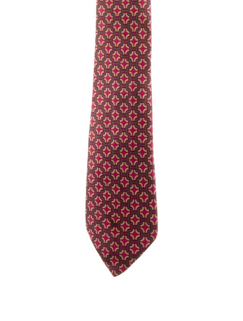 Hermès Hermès Silk Abstract Necktie