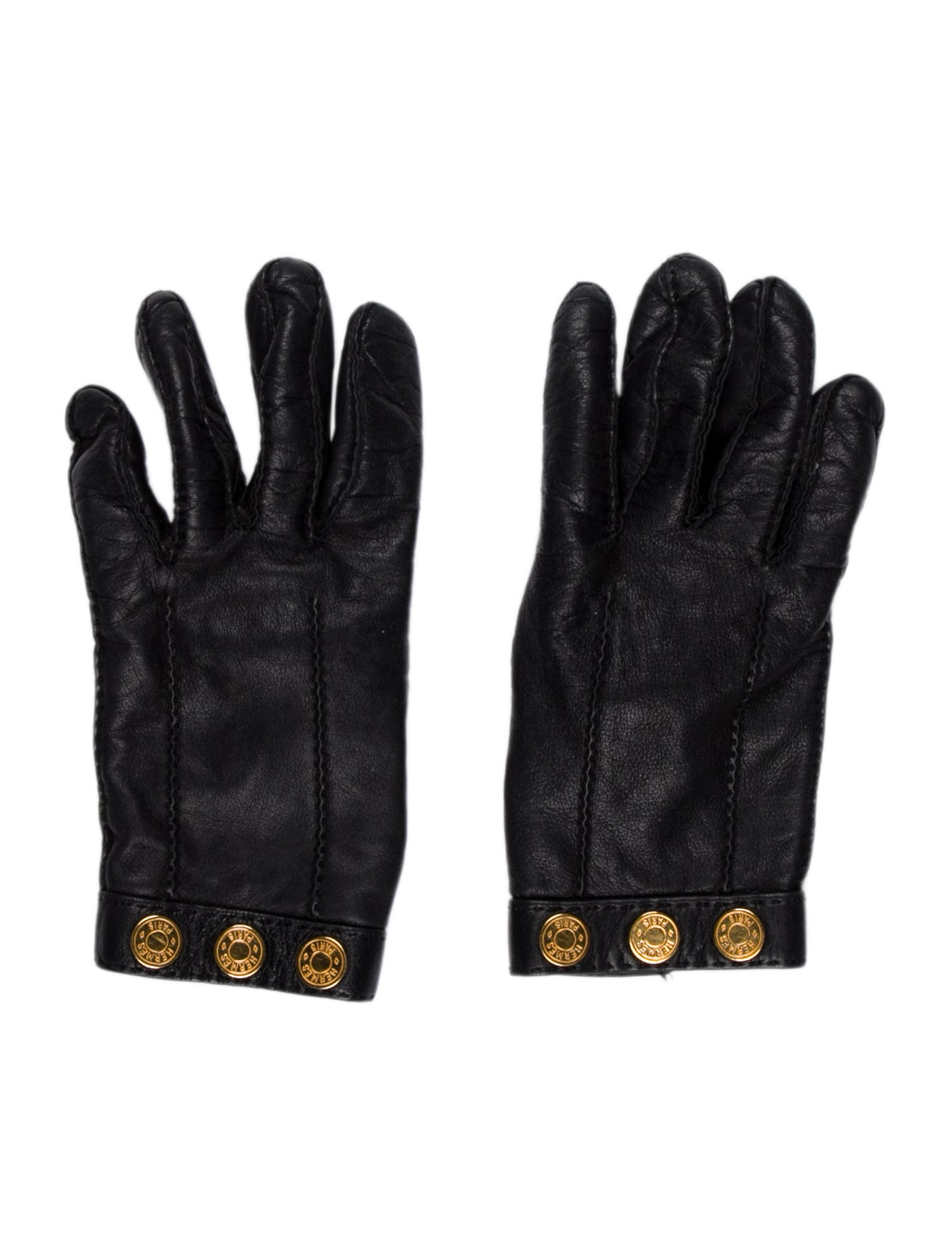 Hermès Hermès Leather Gloves