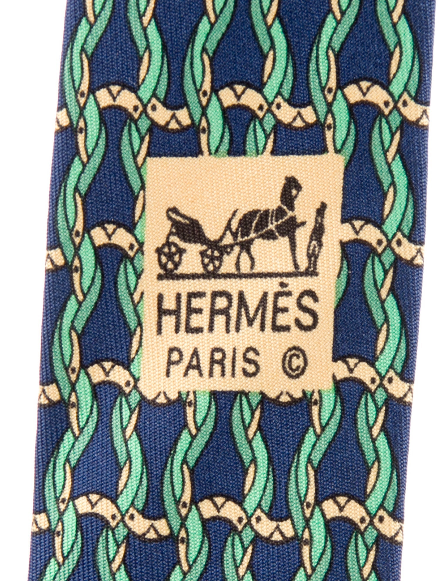 Hermès Hermès Silk Twill Necktie
