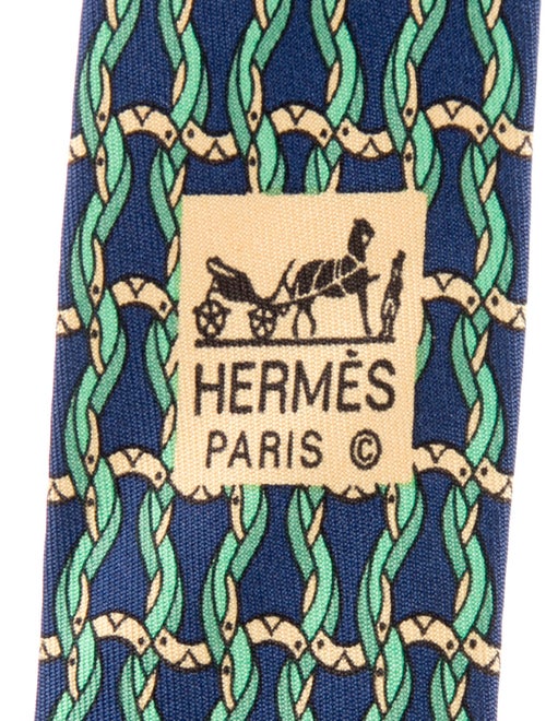 Hermès Hermès Silk Twill Necktie